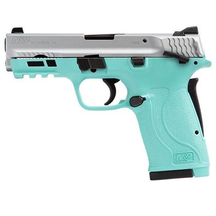 Smith & Wesson SHIELD EZ 380 ACP - Robins Egg Blue, 3.7" Compact Pistol