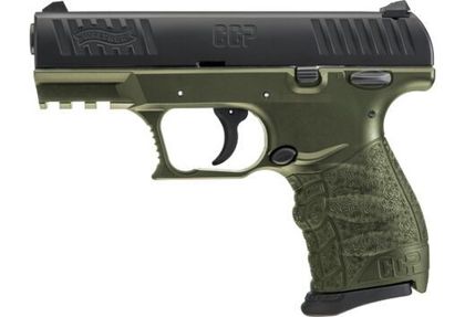 Walther CCP M2 9mm Striker-Fired Pistol, OD Green Poly Frame