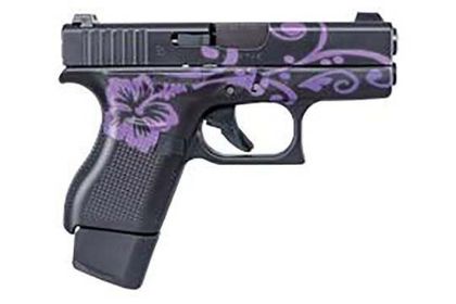 Glock G42 Gen 5 Purple Bloom .380 ACP Subcompact Pistol