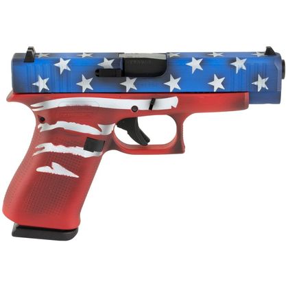 GLOCK 48 Gen 1 9mm Sub-Compact Pistol - American Flag Edition