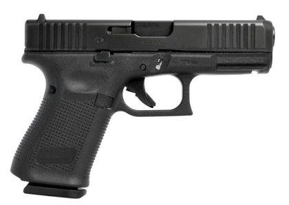 Glock 23 Gen 5 Compact .40 S&W Pistol - 10 Rnd, Black nDLC Finish