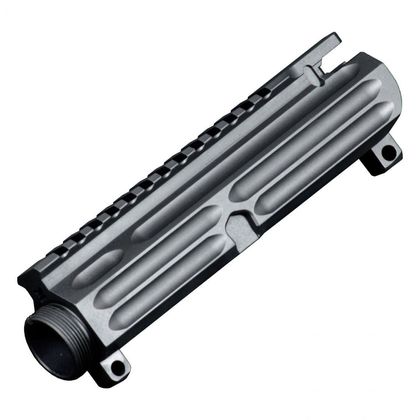 Yankee Hill 57 Upper Receiver - Black, 7075 T6 Aluminum, Type III Anodized