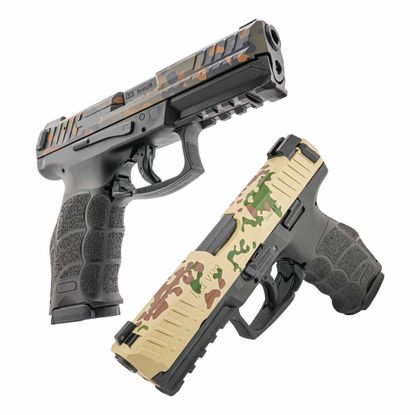 HK VP9 75th Anniversary Camo 9MM Semi-Auto Pistol - Striker-Fired Power