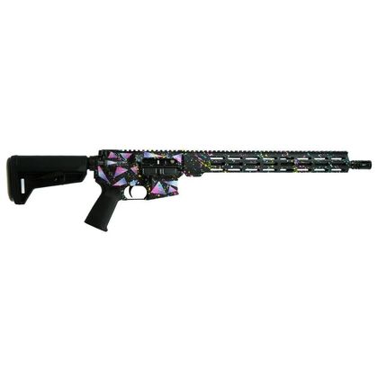 Shark Coast Tactical Retro Miami AR-15 Gen 1 Rifle - 5.56, 16" Barrel