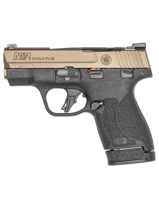 Smith & Wesson M&P 9 Shield Plus 9mm Bronze Night Sights Compact 13+1