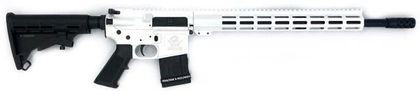 GLFA AR-15 Gen 1 White Cerakote .450 Bushmaster 18" Semi-Auto Rifle