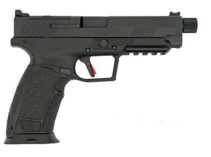 Tisas PX-9 Gen 3 Tactical 9mm Pistol, Threaded Barrel, Fiber Optic Sights