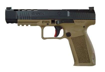 Canik METE SFx Gen 1 9mm Pistol, Optics-Ready, 10-Rd Black/FDE