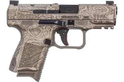 Canik Elite SC Damascus 9MM Semi-Auto Pistol - Style Meets Precision