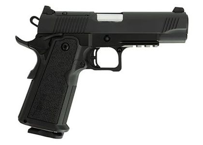 Tisas 1911 Carry DS Gen 1: Black Cerakote 9mm, 17+1, Ambidextrous