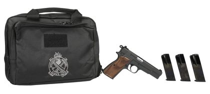 Springfield SA-35 Gen 1: Classic 9mm Hi-Power Pistol with Walnut Grips