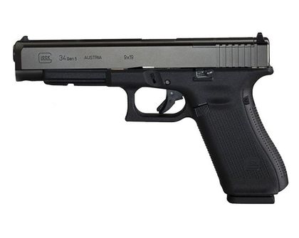 Glock 34 Gen5 MOS 9mm - Precision Optics-Ready Competition Pistol