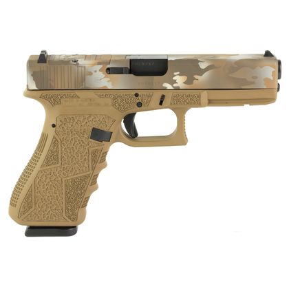 Glock 22 Gen3 MultiCam FDE .40 S&W Tactical Pistol - Shark Coast Edition