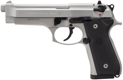 Beretta 92FS Inox Stainless 9mm Semi-Auto Pistol - Precision Series