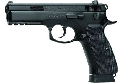 CZ 75 SP-01 Tactical Gen 1 9mm, Black Polycoat, 4.6" Barrel