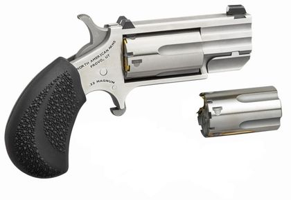 NAA Pug Gen 1: Compact .22LR Revolver, 1" Barrel, Stainless, 5-Round Capacity