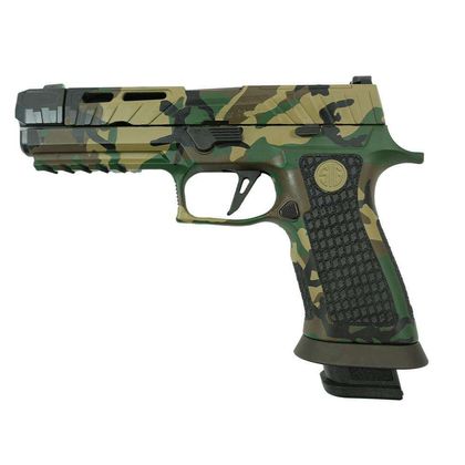 Sig Sauer P320 Spectre Comp Gen 1 Woodland Camo 9mm Semi-Auto Handgun