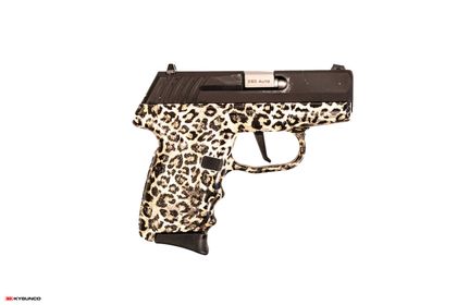 SCCY CPX-3 Gen 1 .380 ACP Compact Pistol with Leopard Grips