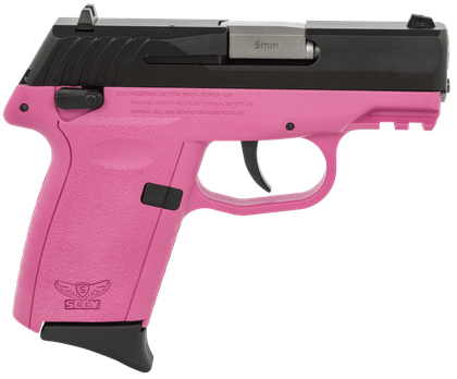 SCCY CPX-1 Gen3 9mm Pink Compact: Stylish Self-Defense Pistol