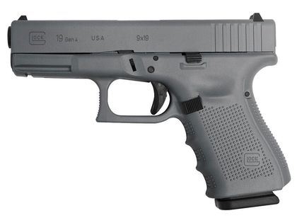Glock Gen 4 Tactical Gray 9mm Pistol - Ergonomic & Reliable, 15+1 Rounds