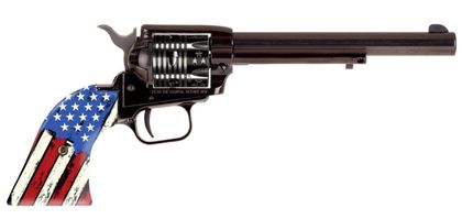 Rough Rider .22 LR Revolver Gen 1 - 6.5" Barrel, Flag Grip Edition