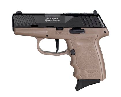 SCCY DVG-1 RDR 9mm Compact Pistol, Striker-Fired, 10-Round Capacity