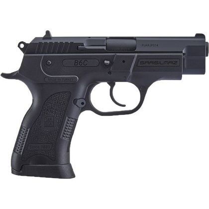 SAR USA B6C Compact 9mm Gen 1: Versatile Semi-Auto Pistol, Black Finish