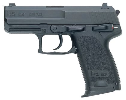 HK USP40 Compact V7 DAO .40 S&W Pistol - 12rd Polymer Black