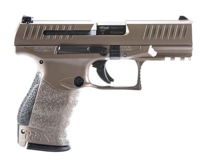 Walther PPQ M2 Coyote Tan 9mm - 15+1 Rounds Semi-Auto Precision Pistol