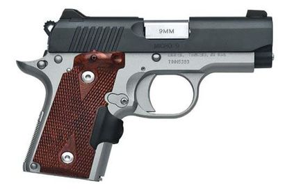 Kimber Micro 9 Crimson Compact - Sleek 9mm EDC Pistol with Laser Sight