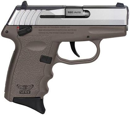 SCCY CPX-4 Gen 1 .380 ACP FDE Compact Pistol - 10+1 DAO