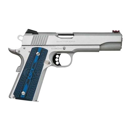 Colt 1911 Gov Competition Gen 70 9mm - Blue Titanium Masterpiece