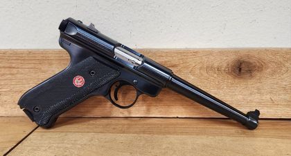 Ruger Mark III .22 LR Semi-Auto - Versatile 10-Round Handgun, 6" Barrel
