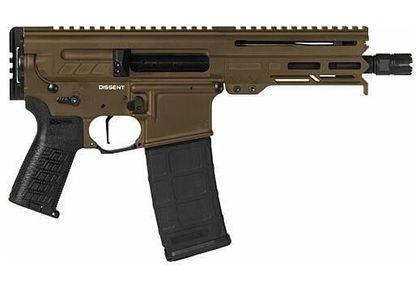 CMMG Dissent AR MK4 5.56 NATO Pistol - Midnight Bronze 6.5" Barrel