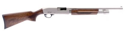 GForce GF3PN Nickel Pump Shotgun: 12GA, 18.5", Versatile Performance