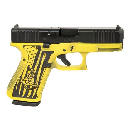 Glock 43X Cow Print 9mm Subcompact Pistol - Gen 1, 10-Round Flair