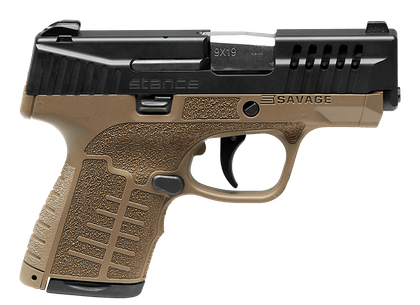 Savage Stance 9mm Micro Compact FDE Pistol with TruGlo Night Sights