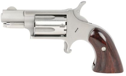 NAA MiniRevolver Gen 1 - Compact Stainless .22 LR Boot Grip Defender