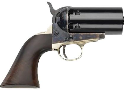 Pietta 1851 Navy Pepperbox Revolver .36 Cal - Walnut Heritage Edition