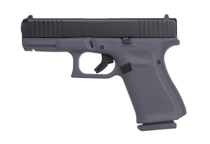 Glock 19 Gen 5 9mm Compact Striker Pistol - Black/Gray, 15+1 Rounds