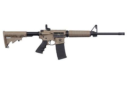Ruger AR-556 Gen 1 FDE Sporting Rifle - 5.56 NATO, 16" Barrel, 30-Rd