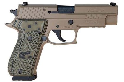 Sig Sauer P220 Scorpion .45 ACP Tactical Night Sight Handgun FDE Finish