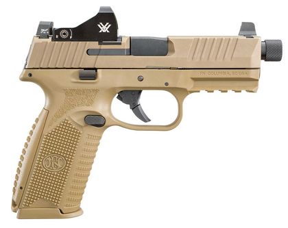 FN 509 Tactical Gen 1 9mm FDE Pistol - Optics Ready, Threaded Barrel