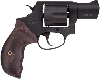 Taurus 856 Defender .38 Special +P Revolver - Walnut Grip, Matte Black