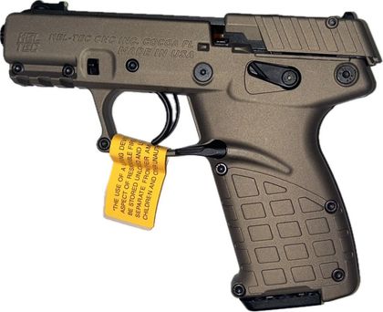 Kel-Tec P17 Gen 1 .22 LR Compact Pistol - Smoked Bronze, 16+1 Capacity
