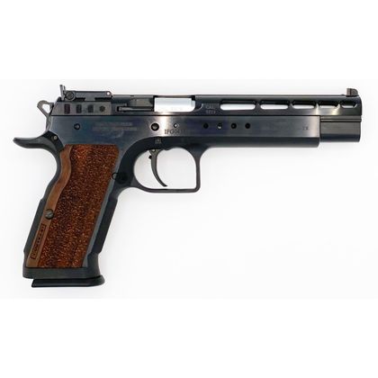 Tanfoglio Gold Match 10mm Gen 1 Precision Pistol - Black/Wood