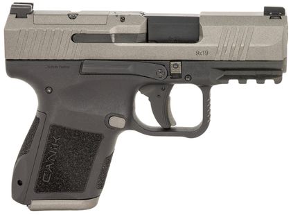 Canik MC9 Gen 1 Tungsten 9mm Semi-Auto Handgun, 15-Round Compact Power