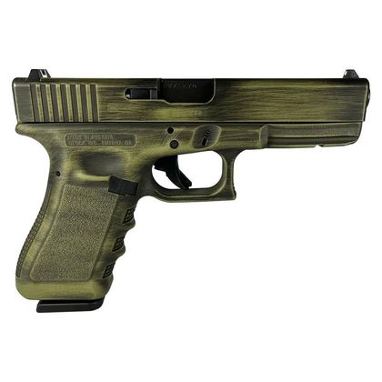Glock 17 Gen 3 "Bazooka Green" 9mm Semi-Auto Pistol - Custom Edition