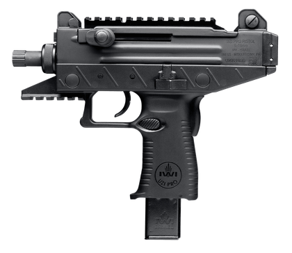 IWI Uzi Pro Gen 1 9mm Semi-Auto, 25+1 Capacity, Black Finish