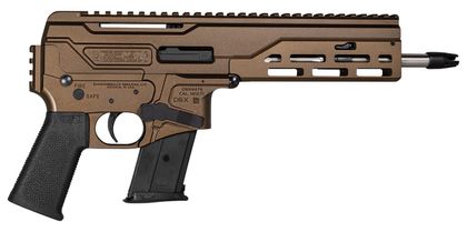 Diamondback DBX57 Gen 1: Tactical 5.7mm Pistol, Midnight Bronze Finish